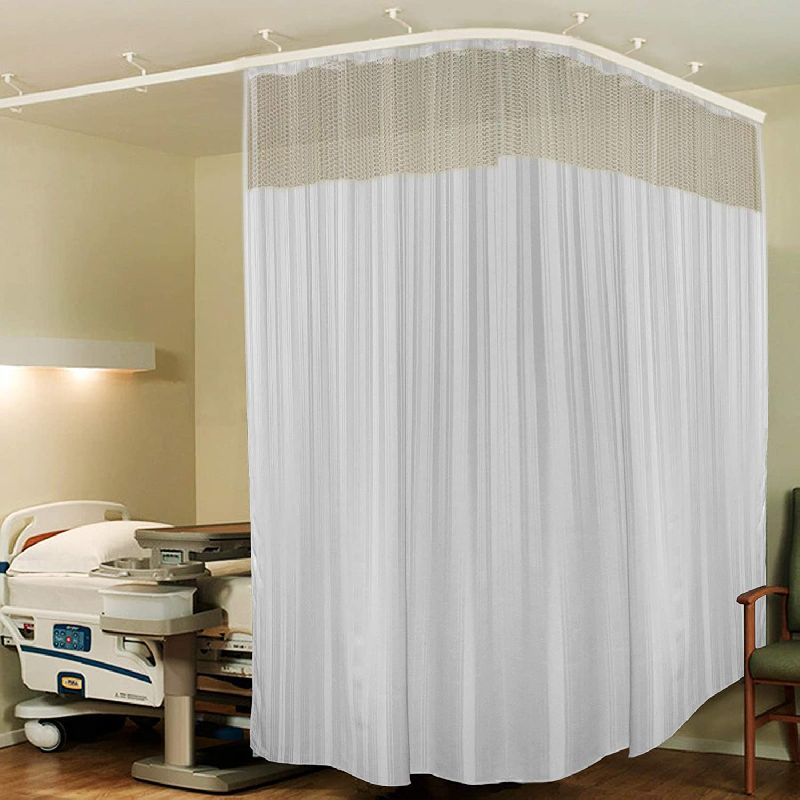 Hospital Net Curtains, Color : Maroon, Pink, Grey, White, Cream, Brown