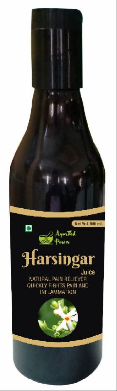 Ayurved Power Liquid Harsingar Juice, for Drinking, Packaging Type : Bottle, Plastic Bottle