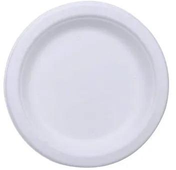 6 Inch Compostable Plain Plates, for Serving Food, Shape : Round