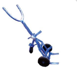 Metal 3 Wheel Drum Trolley, Feature : Optimum Strength