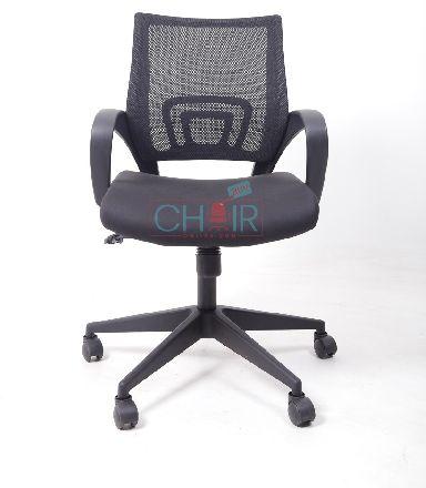 Rectangular Polished Plain Nylon Low Back chair, for Office, Size : 1000MM