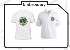 T-Shirt Embroidery Services