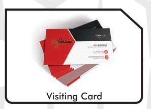 Visiting Card Digital Printing Services, Color : Multi Color