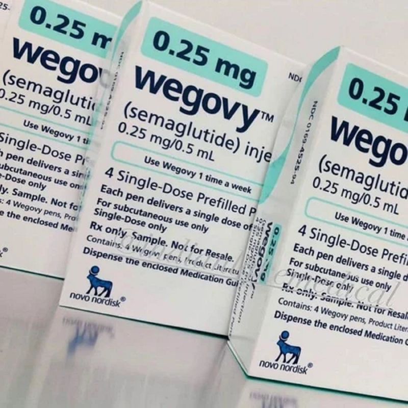 Wegovy Semaglutide 0 25mg Injection, for Clinical, Purity : 100%