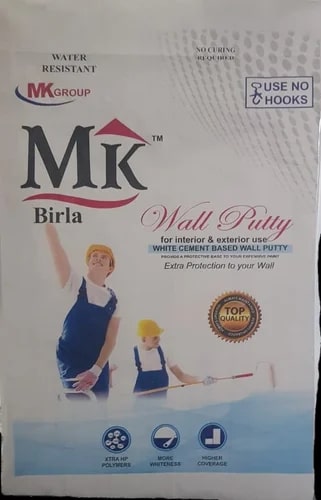 MK Birla wall putty, Certification : ISI Certified