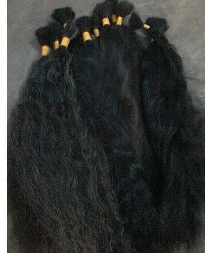 Black Remy Hair Extension, for Parlour, Personal, Length : 10-20Inch