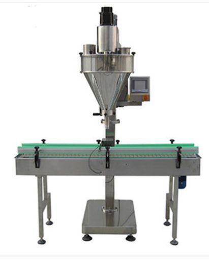 Mild steel Automatic Auger Jar Filling Machine, for Industrial, Color : Silver