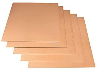 Copper Sheets, for Industrial, Shape : Rectangular, Sqaure