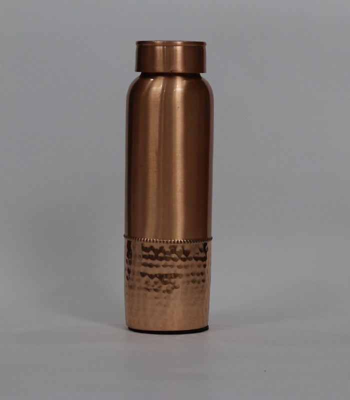 Hammered Copper Water Bottle, Size : s