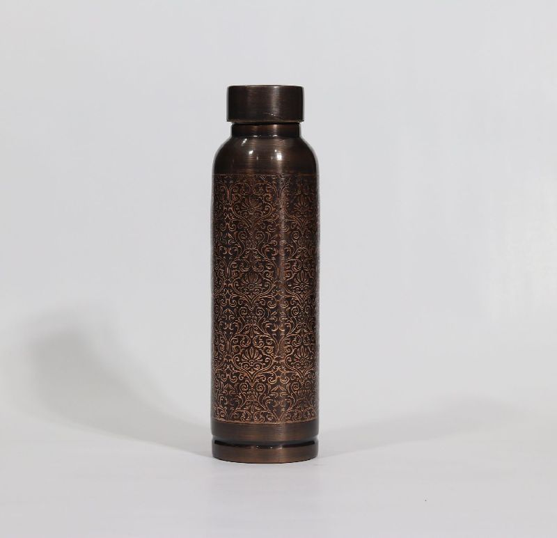 Printed Copper Water Bottle, Storage Capacity : 500ml, 1ltr