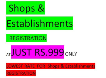 Shop &amp;amp; Establisment Registration Services
