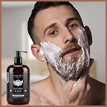 Aura Herbal Mens Beard Shampoo, Packaging Type : Plastic Bottle