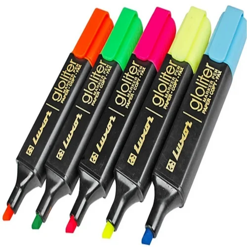 Luxor Highlighter Marker & Cello Finegrip Ball Pen Supplier | Chamunda ...