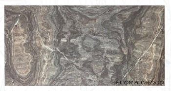 Flora Choco Limestone Flexible Stone Veneer Sheet