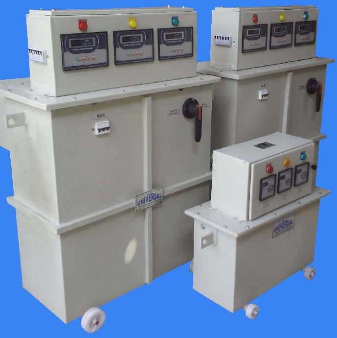 40 KVA Servo Voltage Stabilizer, for Industrial, Output Type : AC Single Phase