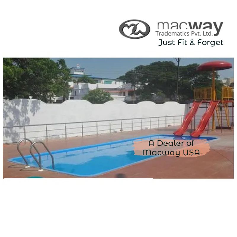 PVC Fiberglass Swimming Pool - Macway Tradematics Pvt. Ltd., Sonipat ...