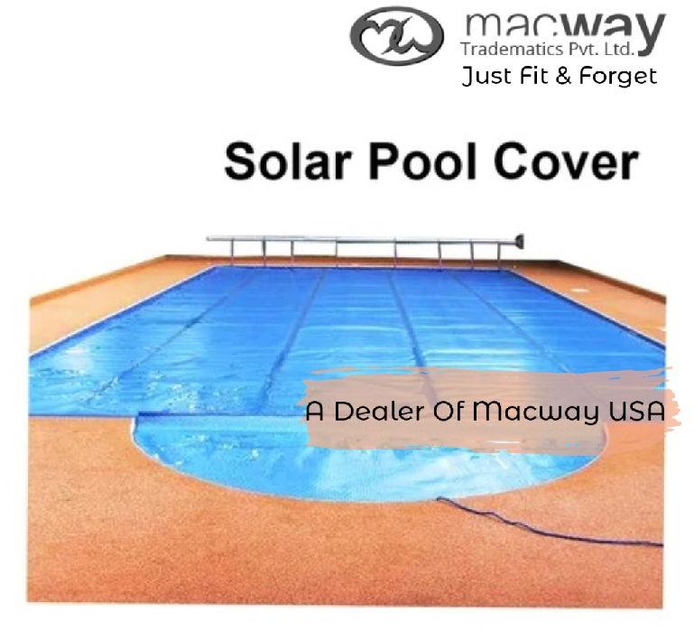 PVC Solar Swimming Pool Cover, Color : Blue