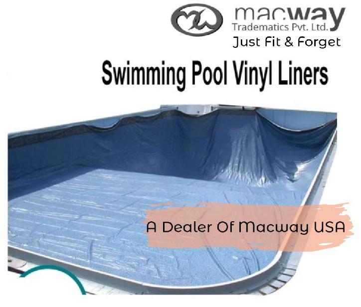 Swimming Pool Vinyl Liners, Color : Blue