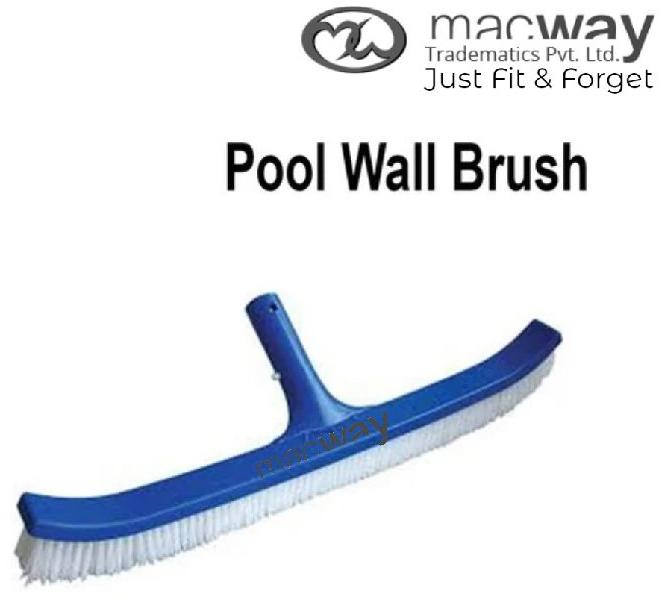 Swimming Pool Wall Cleaning Brush, Color : Blue