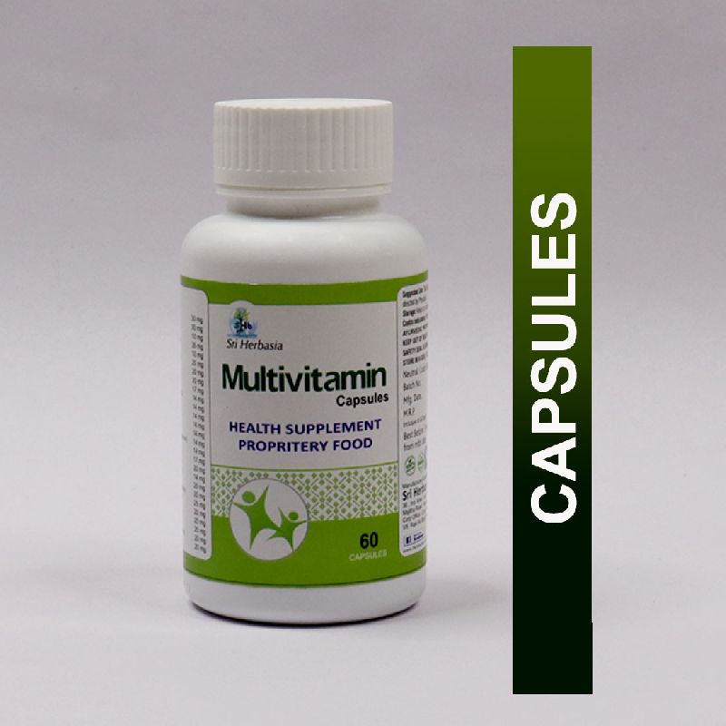 Multivitamin Capsule, Packaging Type Bottles Sri Herbasia Biotech, Amritsar, Punjab