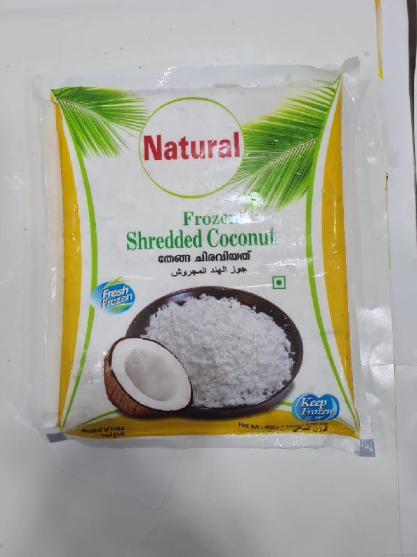 Frozen Shredded Coconut, for Cooking, Ice Cream, Sweets, Feature : Fresh, Complete Purity, Hygienically Packed