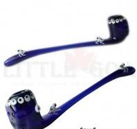 Colored Glass Cigar Pipe, Size : Commen