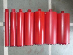 Red Metal Diamond Core Bits, Feature : High Strength