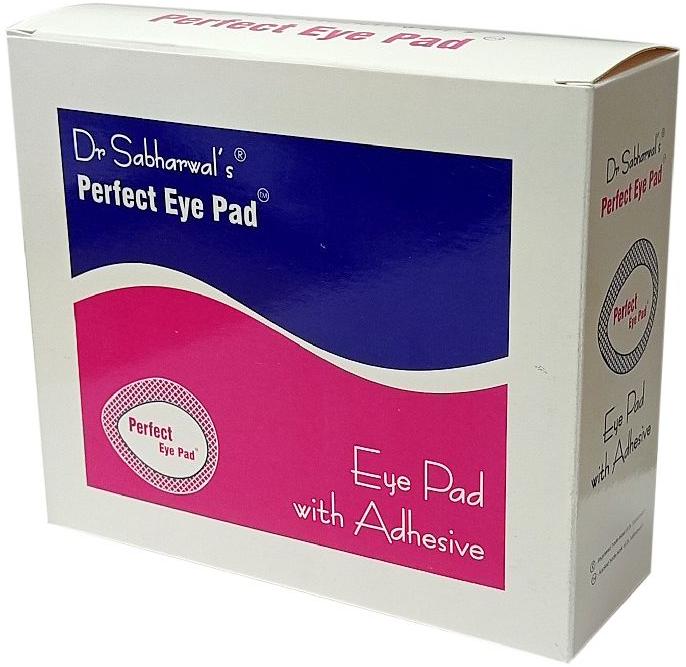 Adhesive Eye Pad, for Hospital, Packaging Type : Plastic Packet