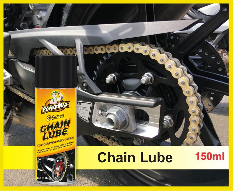 POWERMAX Orange Manually Bike Chain Cleaner Lubricant at Rs 55 / piece