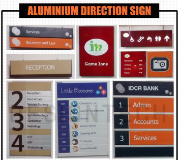 Aluminum Modular Signage, For Signal Boards, Hospital, Advertising, Promotional, Indoor Outdoor