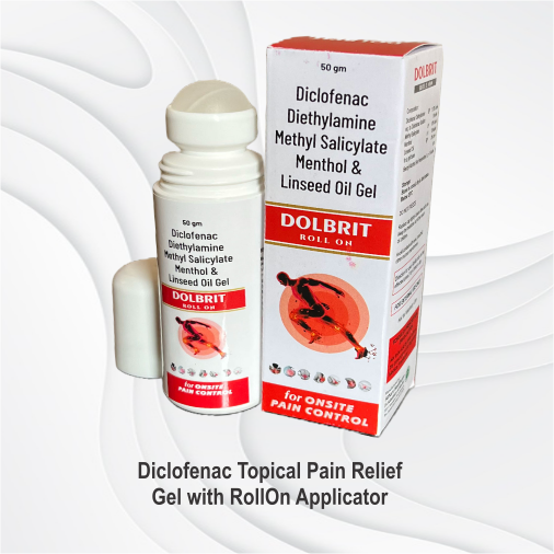 Diclofenac GelFor Onsite Pain Relief RollOn by Amster Pharmacrit