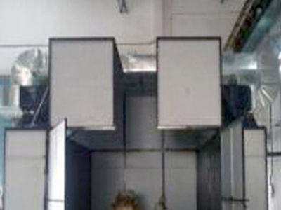 Finished Down Draft Paint Booth, Size : Customised