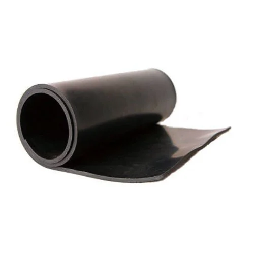 Black Neoprene Rubber Sheet, Hardness 4080 Premier Rubber Industries, Vadodara, Gujarat