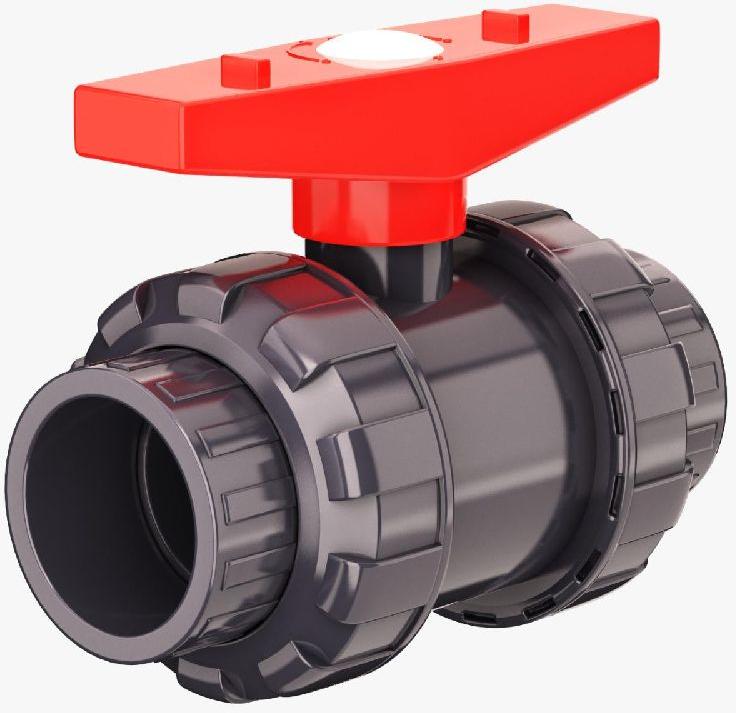 double union ball valve