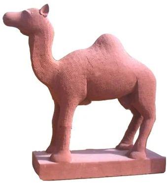 Camel Stone Statue