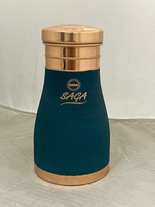 Cooper Silk Curved Jar Copper, for Kitchen Use, Feature : Water Proof, Perfect Griping, Non Stickable