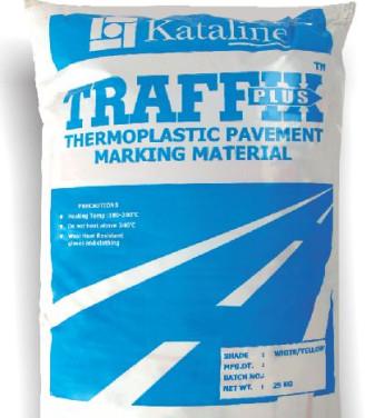 Traffix Plus Thermoplastic Resin, for Road marking, Airport marking, Kerb painting, Night glow painting on Curves