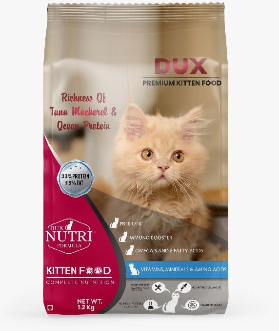 Dux Kitten Food Premium Bag 1.2 Kg (pack Of 12)