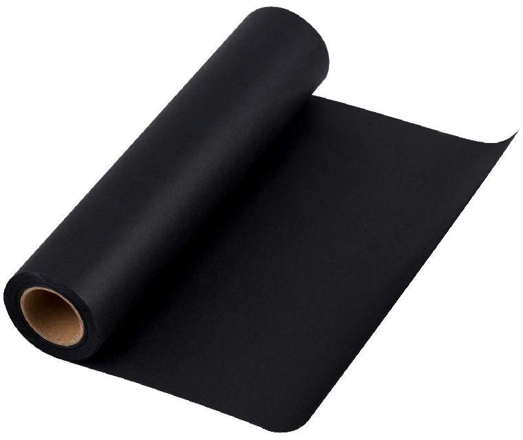 Black Kraft Paper, Pattern : Plain