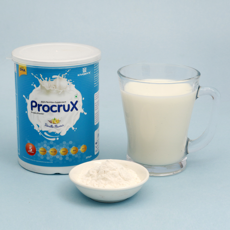 PROCRUX VANILLA, for ORAL, Packaging Type : PLASTIC JAR