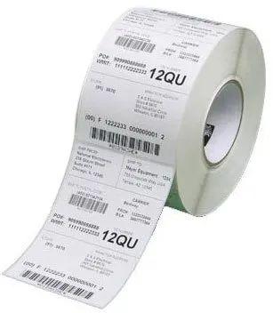 Chromo Paper Label, Size : 50x25 mm