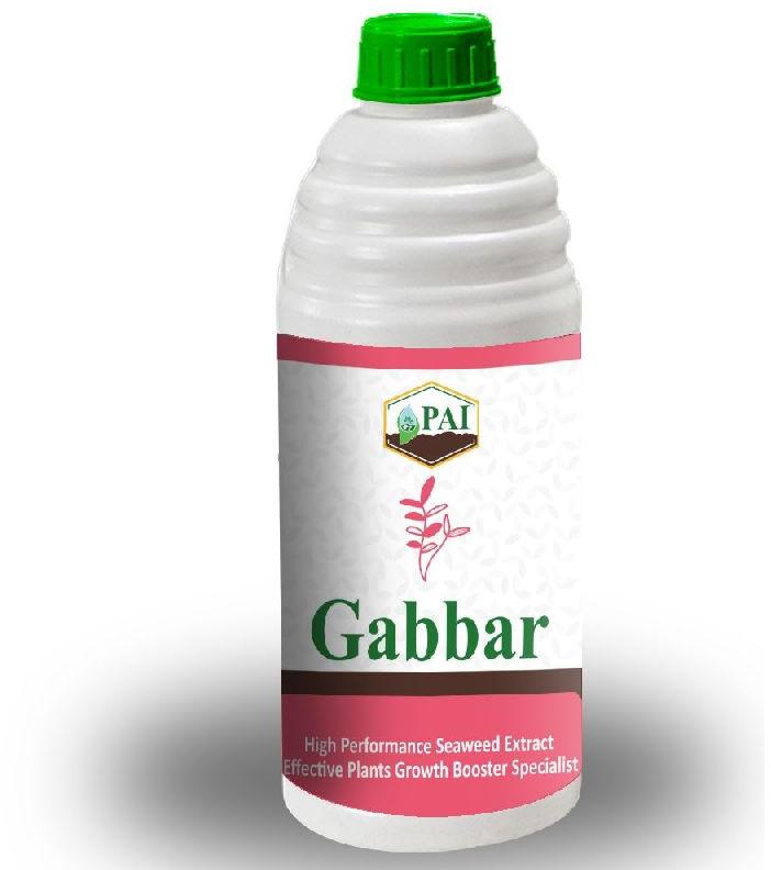 Gabbar Plant Growth Promoter Liquid, for Agriculture, Purity : 99.99 %