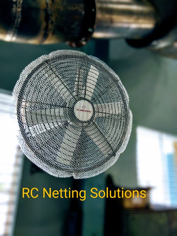 900mm Industrial Fan Safety Net Cover, Size Suitable for Standard Size or Sweep RC Netting