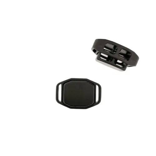 Black Plastic Garment Cord Lock - Kasish Sales Agency, Delhi