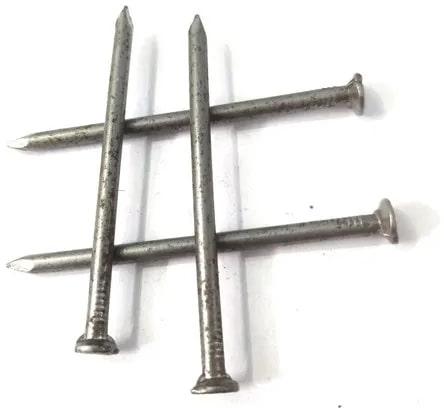 3 Inch Mild Steel Wire Nails, Color : Grey