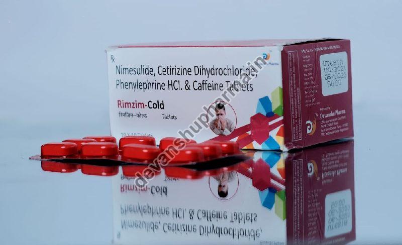 Rimzim Cold Tablets, Medicine Type : Allopathic