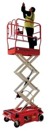 Snorkel S3010E Self Propelled Scissor Lift, for Industrial Use, Color : Grey, Red