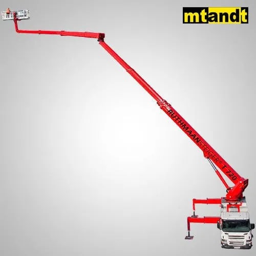 Steiger Truck Mounted Boom Lift, Color : Grey