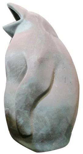 FRP Penguin Dustbin, Color : Grey