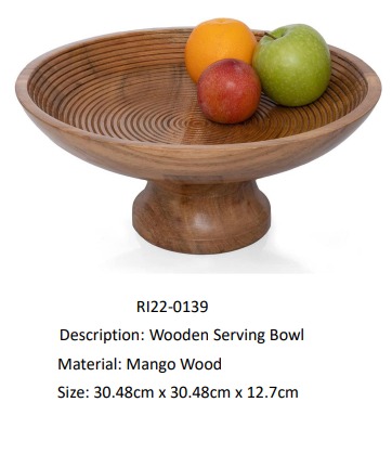 3kg Plain With natural polish wooden bowls, for Gift Purpose, Hotel, Restaurant, Home